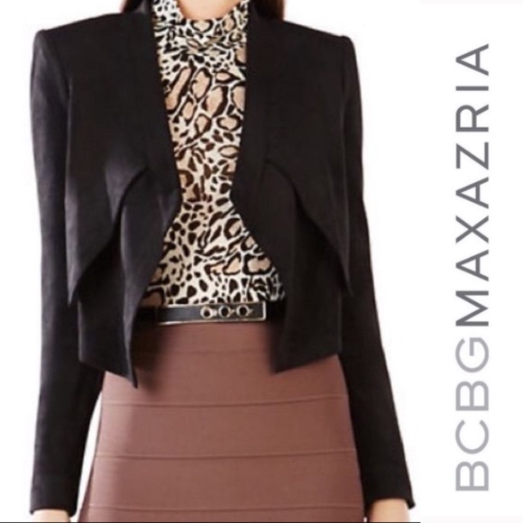 BCBGMaxAzria Jackets & Blazers - Bcbgmaxazria BCBG Luke faux suede jacket NWOT s